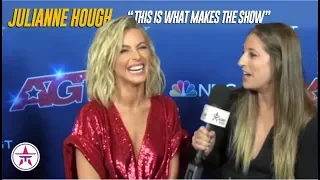 Julianne Hough On The Most CHALLENGING Part Of Being An AGT Judge