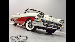 119120 1958 Ford Fairlane Sunliner *SOLD*