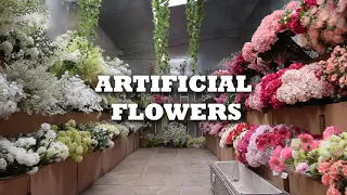 HUGE ARTIFICIAL & DRIED FLOWER WHOLESALER - TAKE A PEEK AT OUR WAREHOUSE