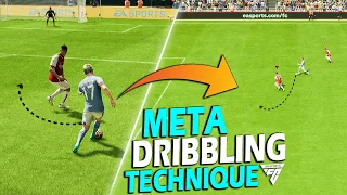 This NEW DRIBBLING TECHNIQUE is OVERPOWERED in EA FC 24!
