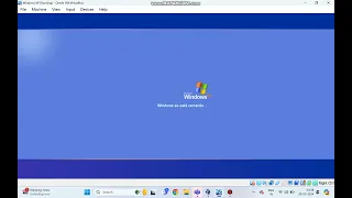 Windows XP Restart in Welcome Screen (English) in Virtualbox