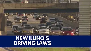New Illinois laws will impact motorists in 2024