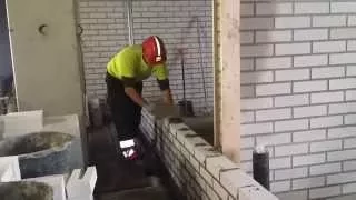 Быстрая кладка силиката.  Финская кладка. Fast bricklayeng