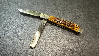 A USA Made Classic, Case Knives Mini Trapper