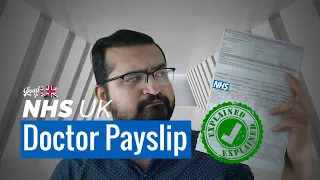 Doctor's Payslip Explained | NHS Salary | How Much Do Doctors Earn in the UK | Look at my Payslip!