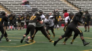 Sights and sounds from Towson Football 2017 Spring game