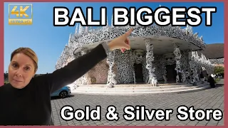 Bali biggest shopping Gold & Silver jewellery  and see Garuda Wisnu Kencana biggest statue in Bali