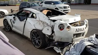 ДО ЧЕГО ДОВОДЯТ ГОНКИ на 345 км/ч - ЖУТКИЙ ЗАЕЗД с NISSAN GTR 2000 л.с - КАК ОСТАТЬСЯ В ЖИВЫХ