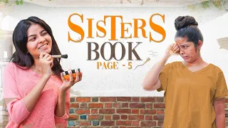 Sisters Book || Page 5 || Niha Sisters || Sisters series || Comedy