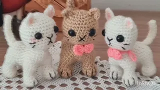 passo a passo amigurumi de bichinho amigurumi gatinho