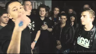 Oxxxymiron   Прикол с татуировкой vs JohnyBoy VERSUS BATTLE