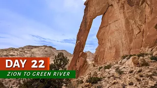 DAY 22: Sheets Gulch & Arch, Capitol Reef | Zion to Green River Hike VLOG