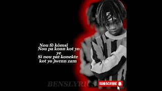 Watson-g sesi sela_NOU TOUT KI LAKOZ (video lyrics)#Watsongsesisela# Eyyowza#lyrics#lyricvideo #