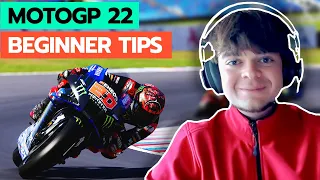 Top 5 Beginner Tips in MotoGP 22 w/ @AndrewZh