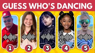 Guess Who Is Dancing? | Wednesday, Mario, Ishowspeed, Skibidi dop Yes Yes
