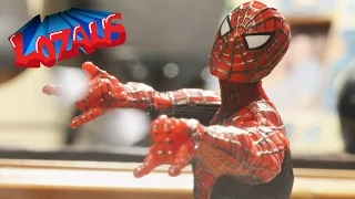 SPIDERMAN STOP MOTION Action Video PART 11 Trailer & lozaus2 Channel Intro!