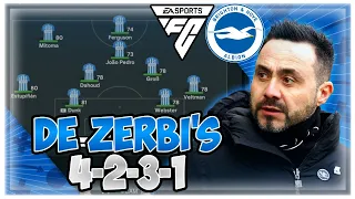 Replicate Roberto De Zerbi's Brighton Tactics in FC24