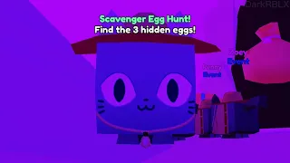 🎁🔎 How To Find ALL *SCAVENGER EGGS* & GET HUGE SAFARI CAT!! In Pet Simulator X