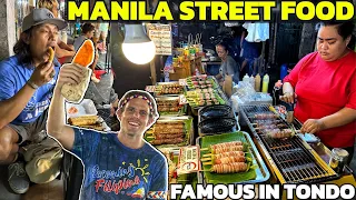 FAMOUS MANILA STREET FOOD - Delicious Filipino Bbq In Tondo (Ugbo Street)