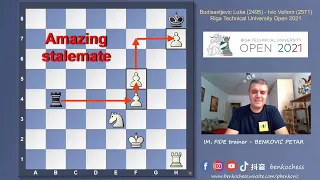 Modern Chess Opening 1.d4 Nf6 2.c4 g6 3.h4!? | Budisavljevic vs Ivic | Riga open 2021