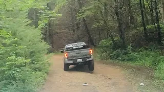 Most Challenging Off-road--Old House Gap Road in Pisgah National Forest