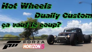 HOT WHEELS  FORD F-5 DUALLY CUSTOM HOT ROD // FORZA HORIZON 5 // TEST-AMELIORATION