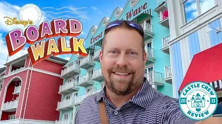Boardwalk Inn Full Resort Tour and Walk Through 2024 / Disney World Deluxe Resort Hotels and Reviews