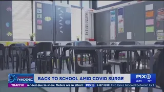 NYC students return to school amid winter COVID surge