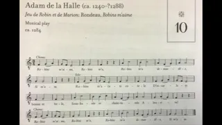 Jeu de Robin e de Marion-Adam de la Halle