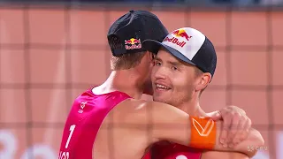 Mol/Sorum vs Krasilnikov/Stoyanoviskiy - EuroBeachVolley 2020 Finals in 10 minutes