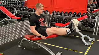 Dumbbell Leg Extension