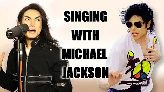 Singing with MICHAEL JACKSON ( They Don´t Care About Us )