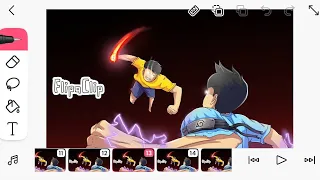 Flipaclip Epic Fight Animation By @ArnavChan