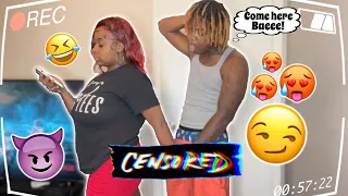 CONSTANTLY RUBBING BF "BRICK" 😏THEN IGNORING HIM TO SEE HOW HE REACTS...**MUST WATCH**