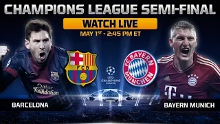 Barcelona 3 -  0 Bayern Munich [Champions League] Highlights -  Soccer