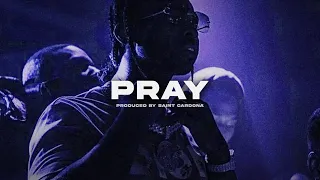 *FREE* Fivio Foreign x POP SMOKE x Lil Tjay Drill type beat 2021 - "PRAY" (Prod. Saint Cardona)