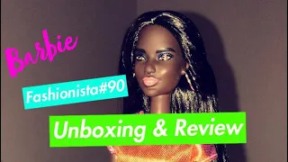 Barbie Fashionista #90 unboxing and Review