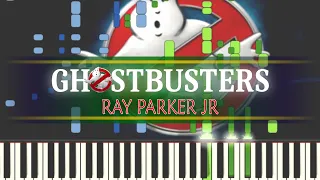 Ghostbusters - Ray Parker Jr [piano tutorial + sheet piano]