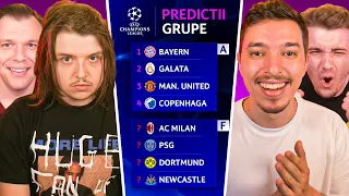 PREDICTIILE NOASTRE PENTRU GRUPELE UEFA CHAMPIONS LEAGUE 2023 !!! PASE PASE GOL #10