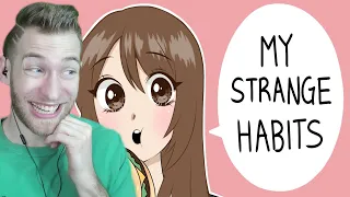 DO YOU DO THESE?! Reacting to "My Strange Habits" by Emirichu