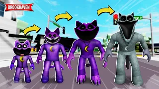 Aku Membuat CATNAP (ALL PHASES) Di Brookhaven W/ID - Roblox