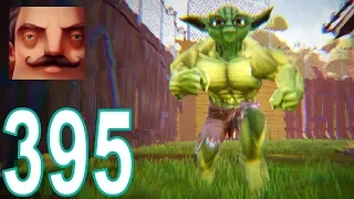 My New Neighbor Hulk Yoda Act 2 Hello Neighbor Gameplay Walkthrough Part 395