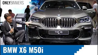 BMW X6 M50i G60 Exterior Interior presentation - OnlyBimmers BMW reviews