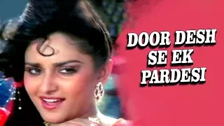 Door Desh Se Ek Pardesi - Paapi Devta - Jeetendra, Madhuri Dixit, Dharmendra & Jaya Prada