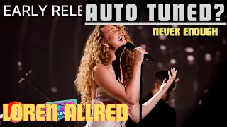 AUTO TUNED?Loren Allred Sings INCREDIBLE New Version of 'Never Enough' on AGT Fantasy League 2024!