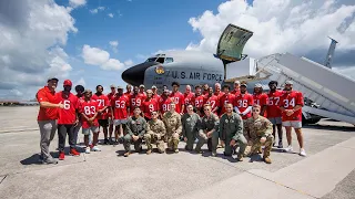 Bucs Rookies Visit MacDill Air Force Base