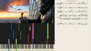 It's In The Subtext | Score Reduction | King Kong 2005 | Sheet Music | Soundtrack | Synthesia