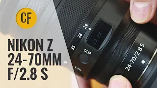 Nikon Z 24-70mm f/2.8 S lens review with samples