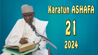 Karatun ASHAFA 21..2024 - Prof. Shehu Ahmad Mukaddami