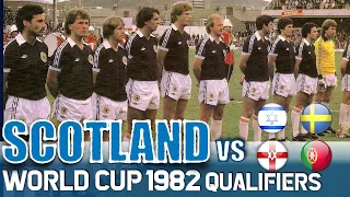 Scotland World Cup 1982 All Qualification Matches Highlights | Road to Spain